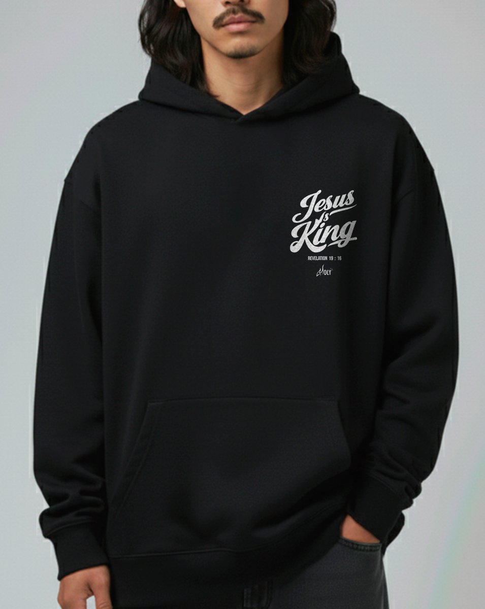 Jesus is king Unisex oversized hoodie