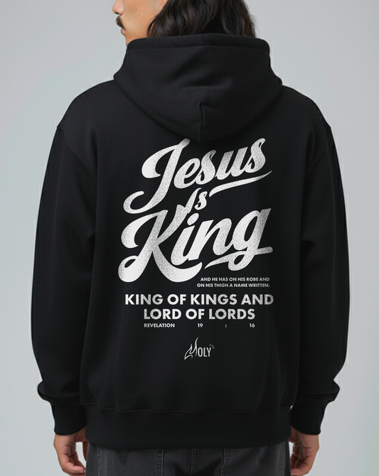 Jesus is king Unisex oversized hoodie