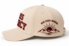 His Mercy - Premium Cream Red Snapback Hat