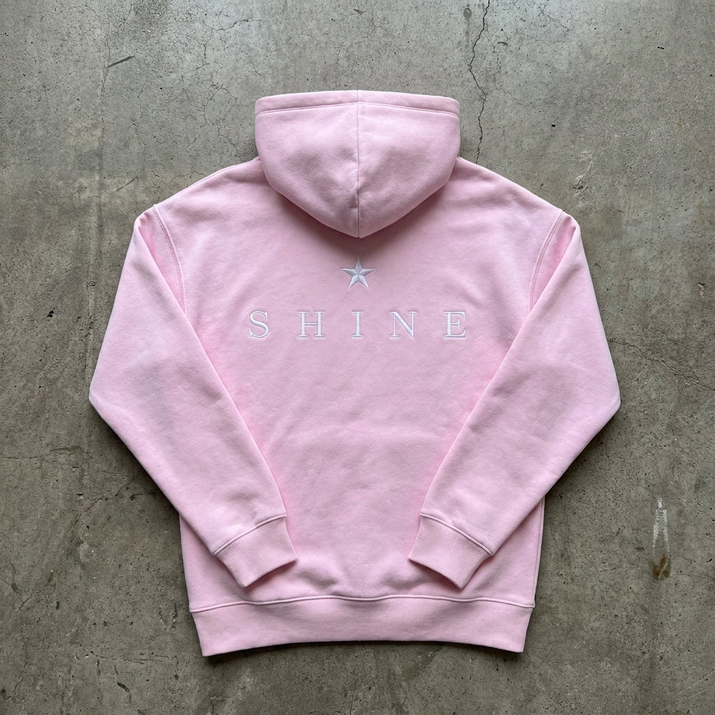 Shine Bright - Premium Pink Hoodie Set