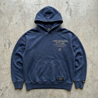 Refuge Wings - Washed Navy Heavyweight Hoodie