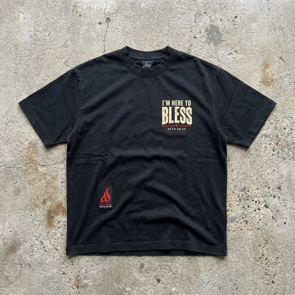 Not Here To Impress  - Heavyweight Vintage Washed T-Shirt