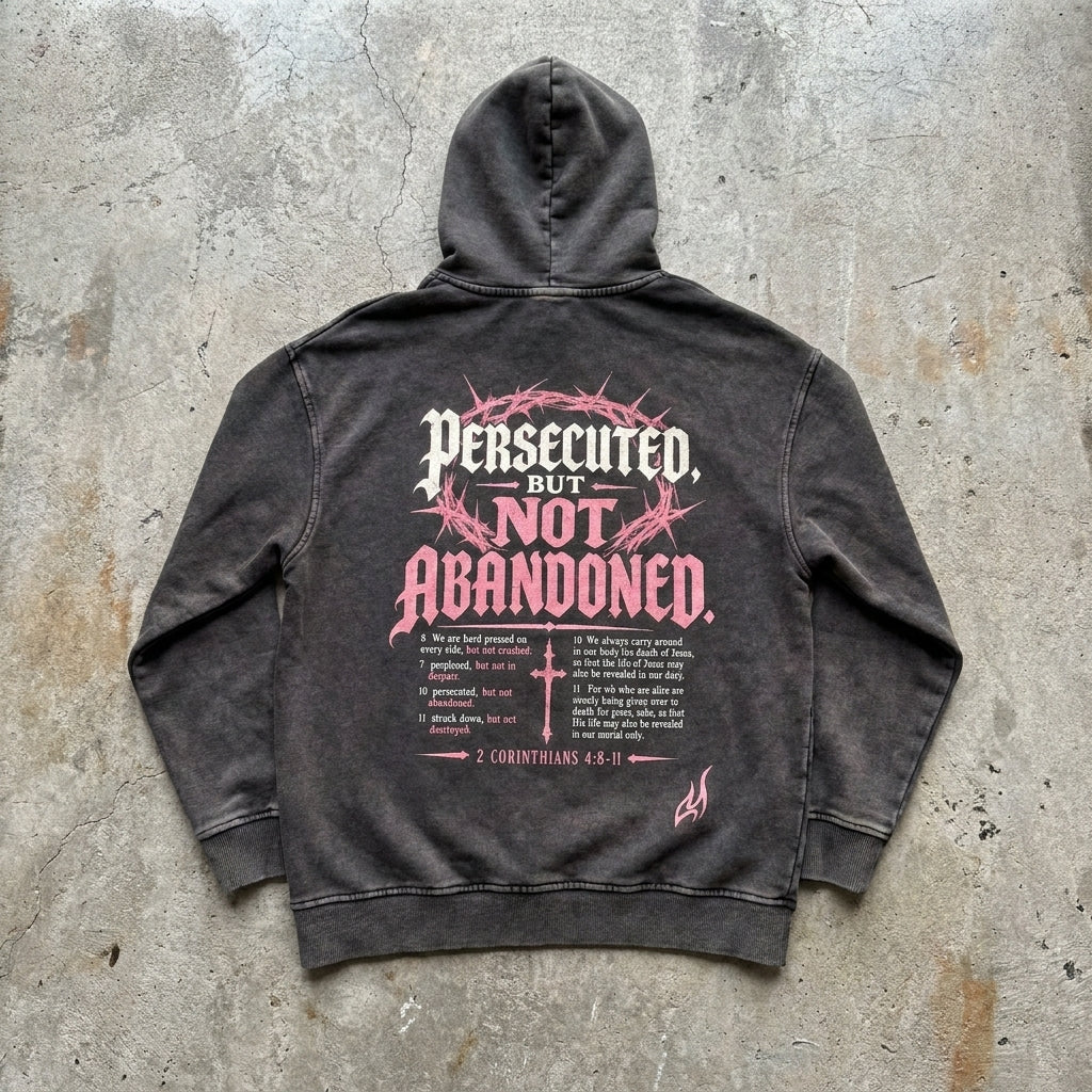 Persecuted But Not Abandoned Hoodie