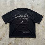 Faith Walk - Heavy Boxy Oversized T-Shirt
