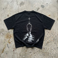 Faith Walk - Heavy Boxy Oversized T-Shirt