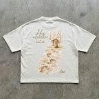 His Goodness Will Follow Me - Heavyweight Boxy Oversized T-Shirt