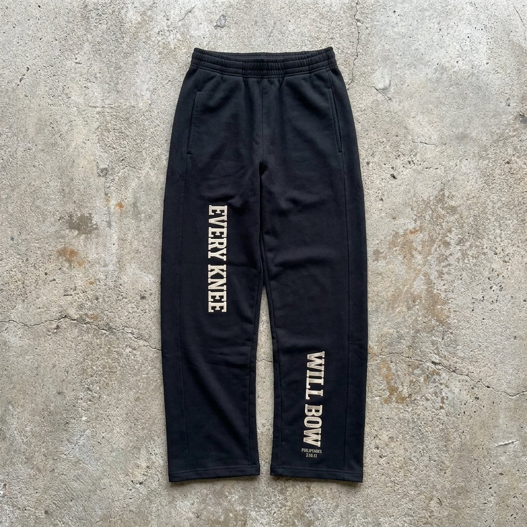 Every Knee Will Bow - Heavyweight Mineral Wash Sweatpants