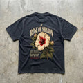 Rose of Sharon Vintage Washed - Heavyweight Frayed T-Shirt